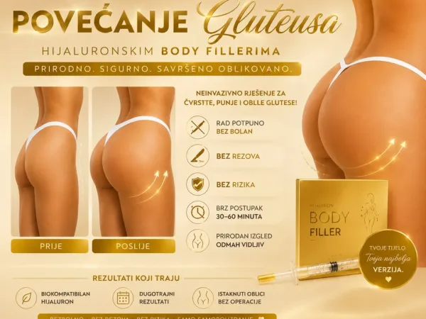 Povećanje gluteusa